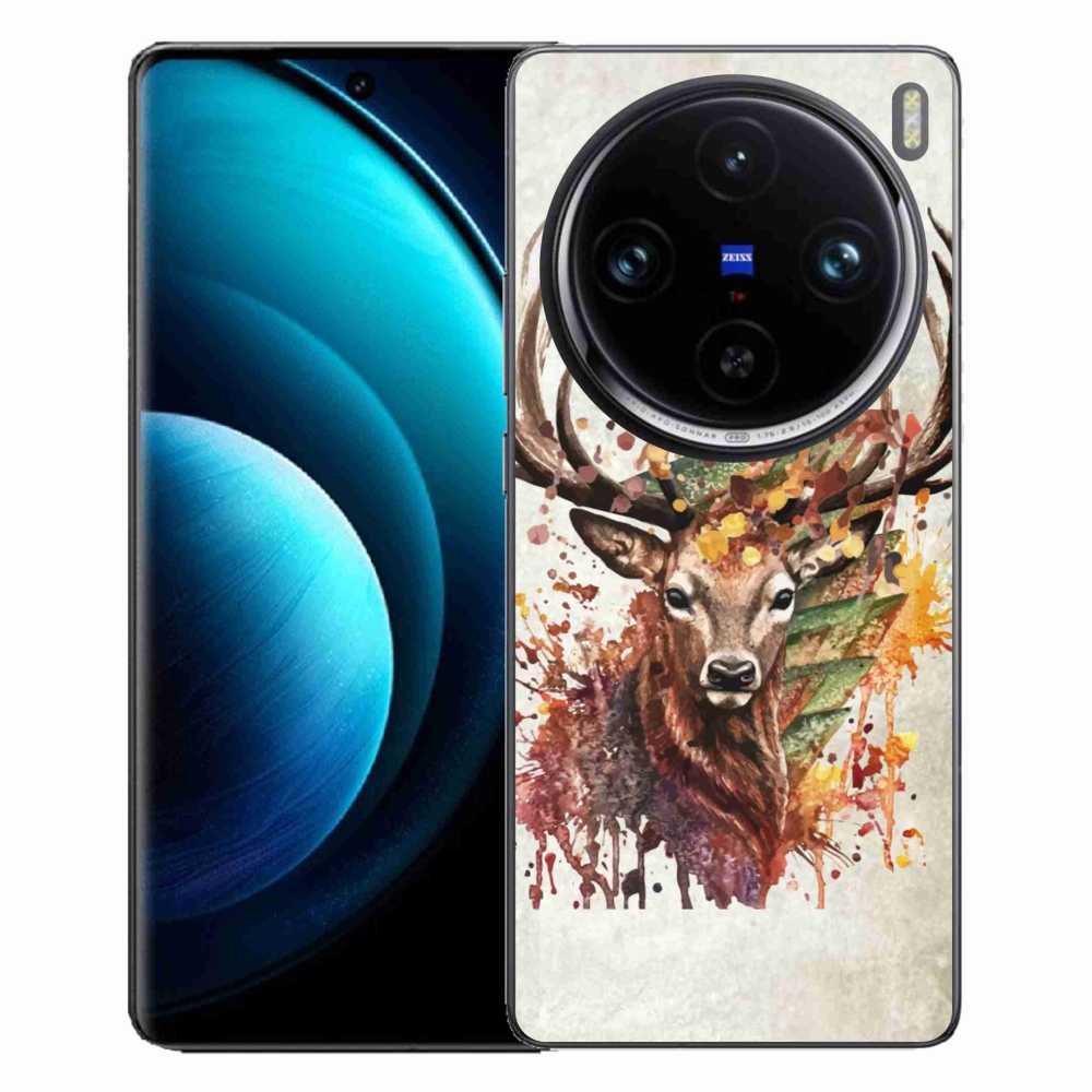Gél tok mmCase a Vivo X100 Pro 5G készülékhez - szarvas 1
