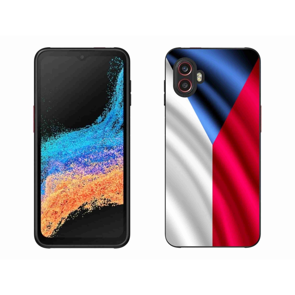 Gél borítás mmCase Samsung Galaxy Xcover 6 Pro - cseh zászlóhoz