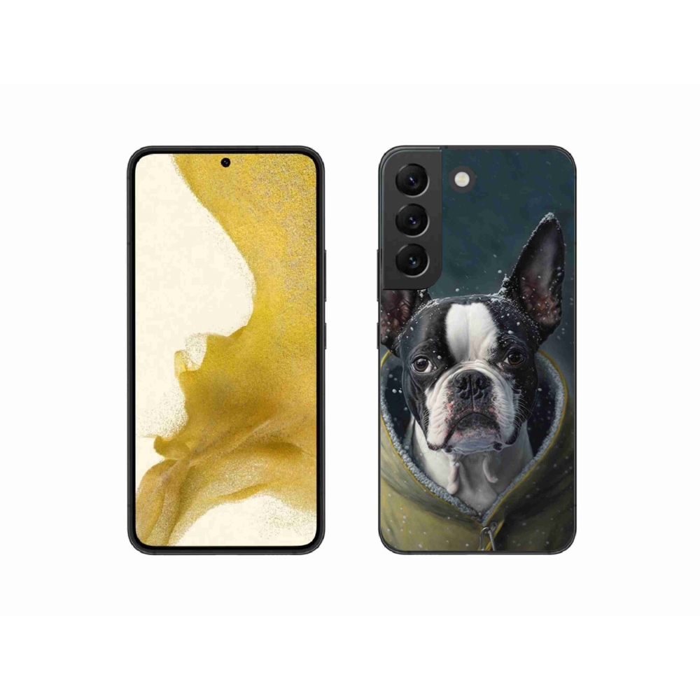 Zselés borítás mmCase Samsung Galaxy S22 5G - bulldog