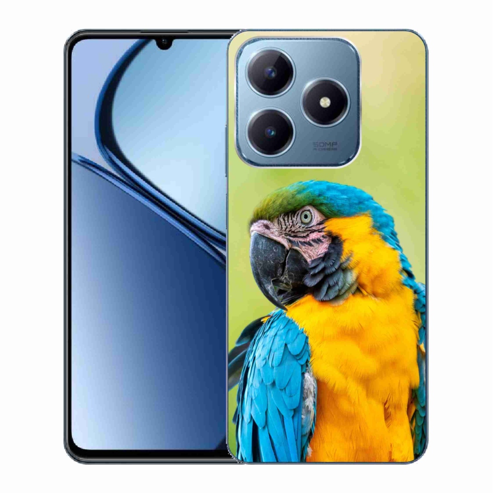 Gél tok mmCase a Realme C63 készülékhez - parrot ara 2