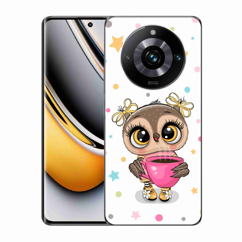 Gél borítás mmCase a Realme 11 Pro/11 Pro+ készülékhez - rajzfilm bagoly