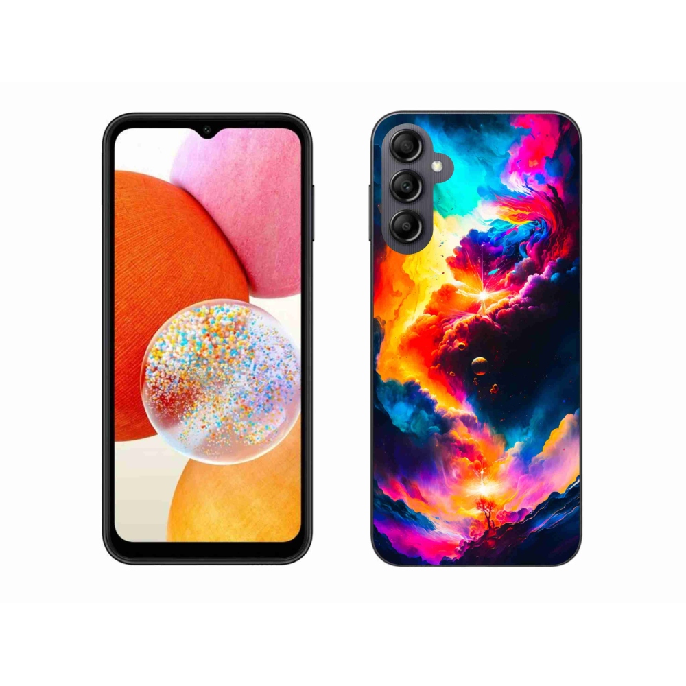 Gél borítás mmCase Samsung Galaxy A14 4G/5G - absztrakt motívum