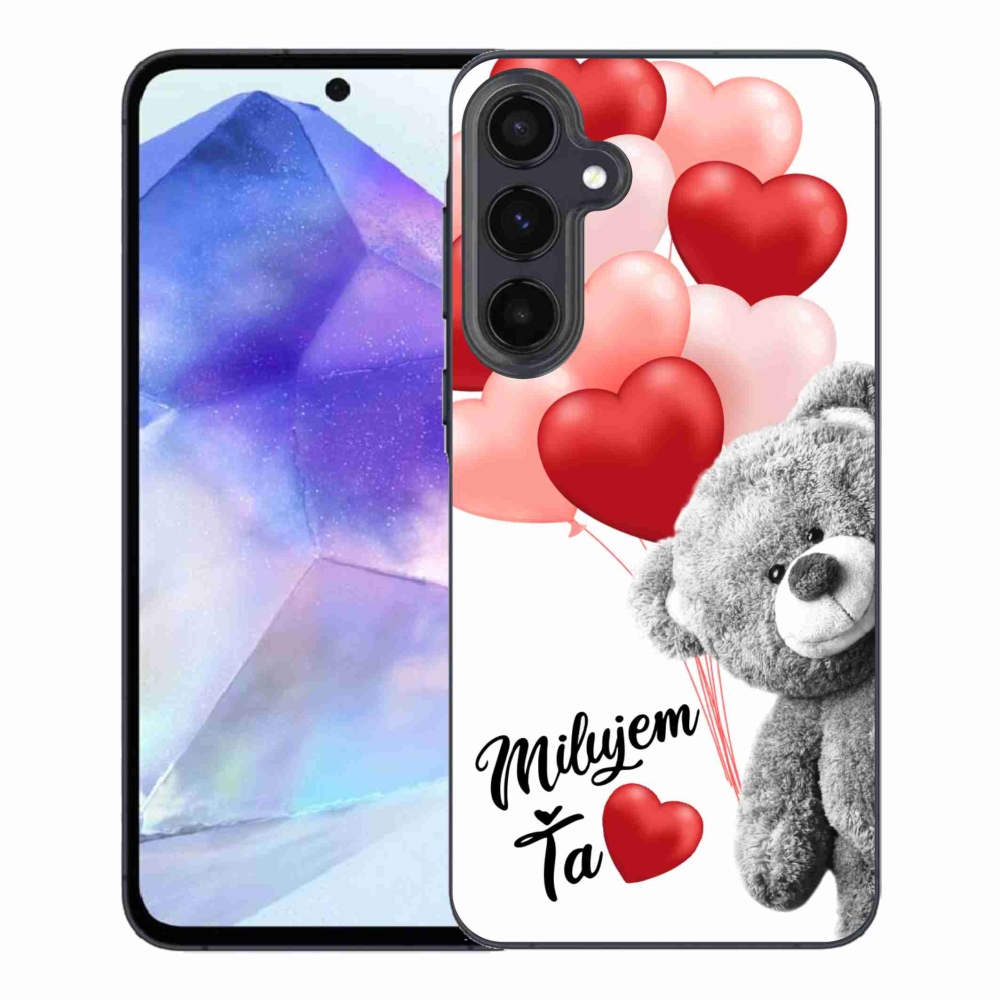 Gél tok mmCase a Samsung Galaxy A55 5G készülékhez - I love you en