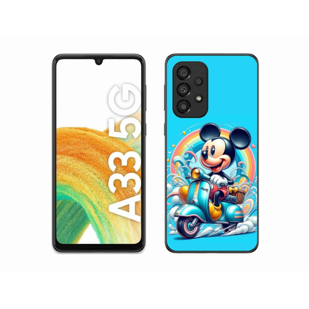 Zselés borítás mmCase Samsung Galaxy A33 5G - mickey egér 2