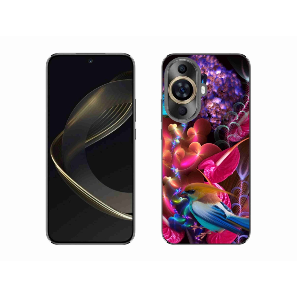 Gél borító mmCase a Huawei Nova 11 készülékhez - színes virágok