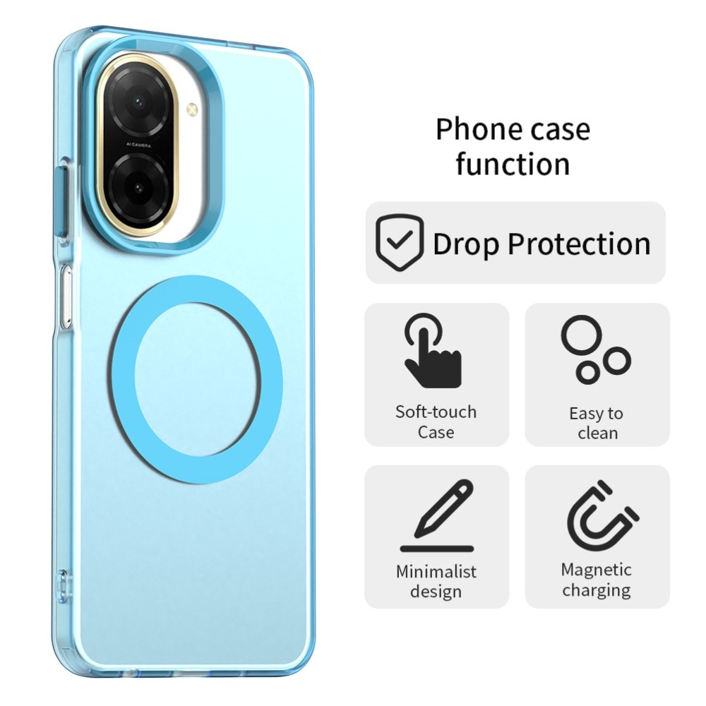 Candy zselés tok MagSafe-val Xiaomi Redmi A5 (171.7x77.8x8.3mm) - kék