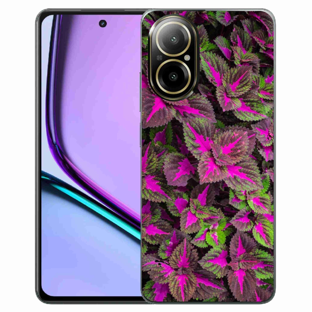 Zselés tok mmCase a Realme C67 készülékhez - Virágok 10