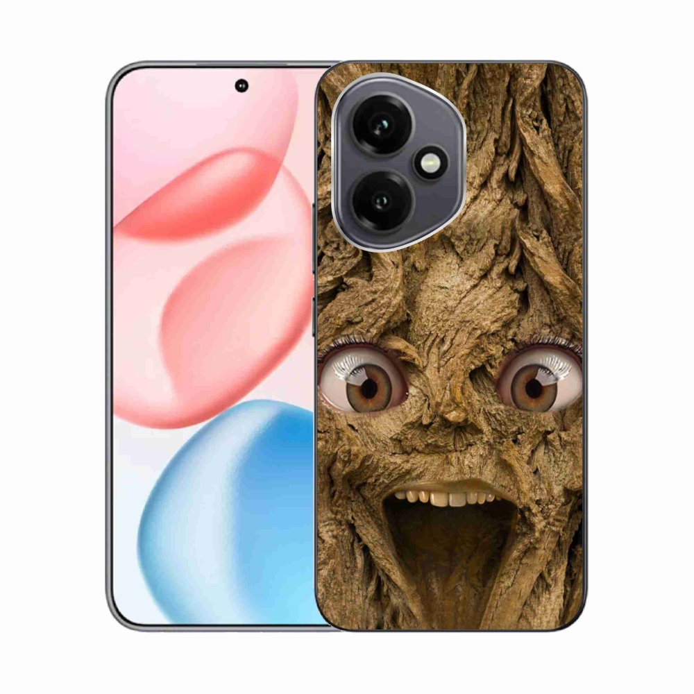 Zselés borító mmCase a Honor 400-hoz - boldog fa szemekkel