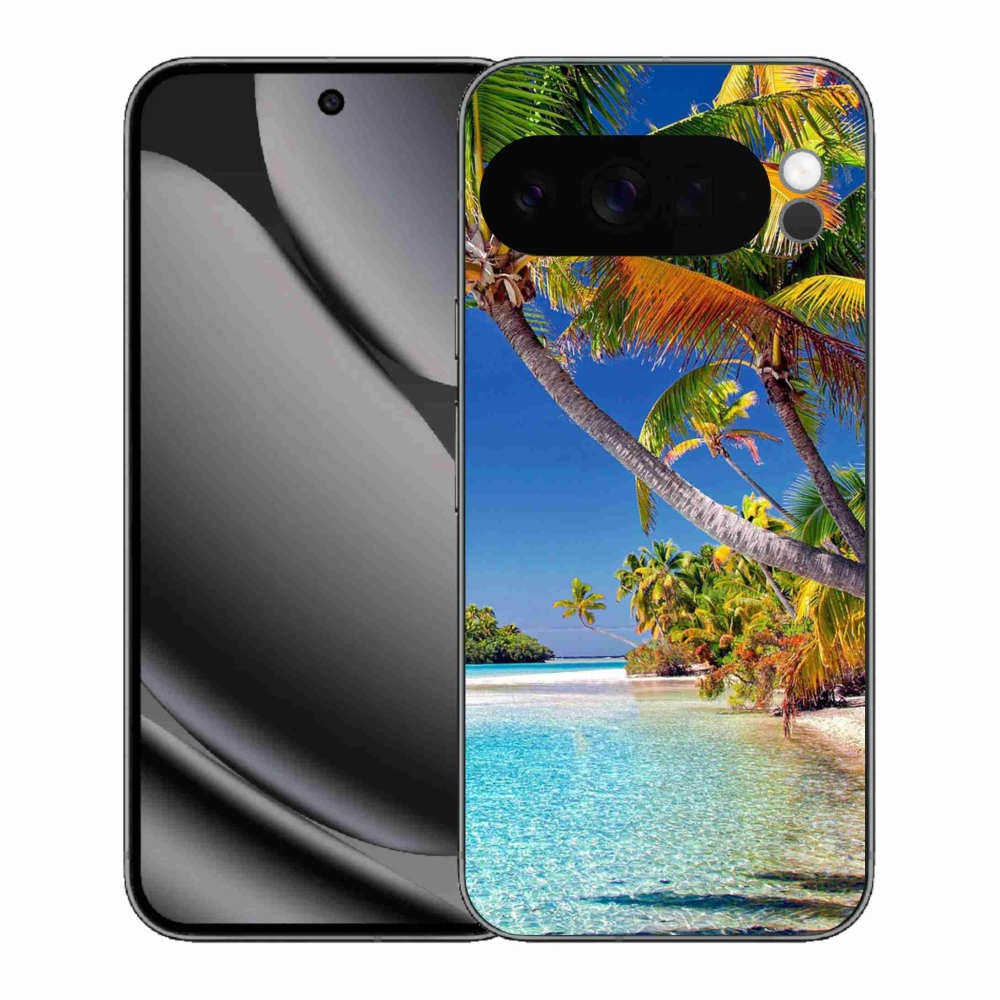 Zselés borítás mmCase a Google Pixel 10 Pro XL-hez - tengerparton