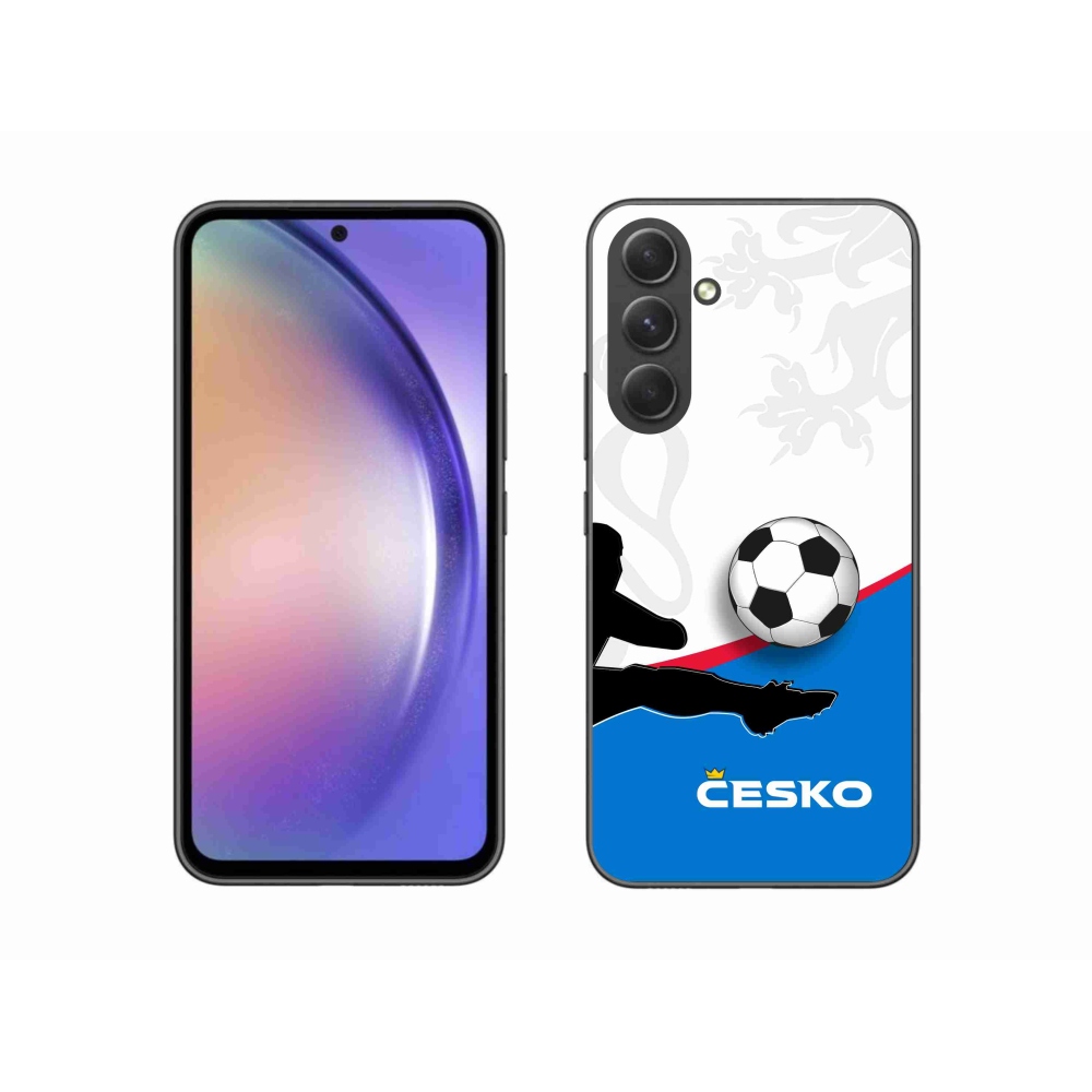 Gél borítás mmCase Samsung Galaxy A54 5G - futball Csehország 3