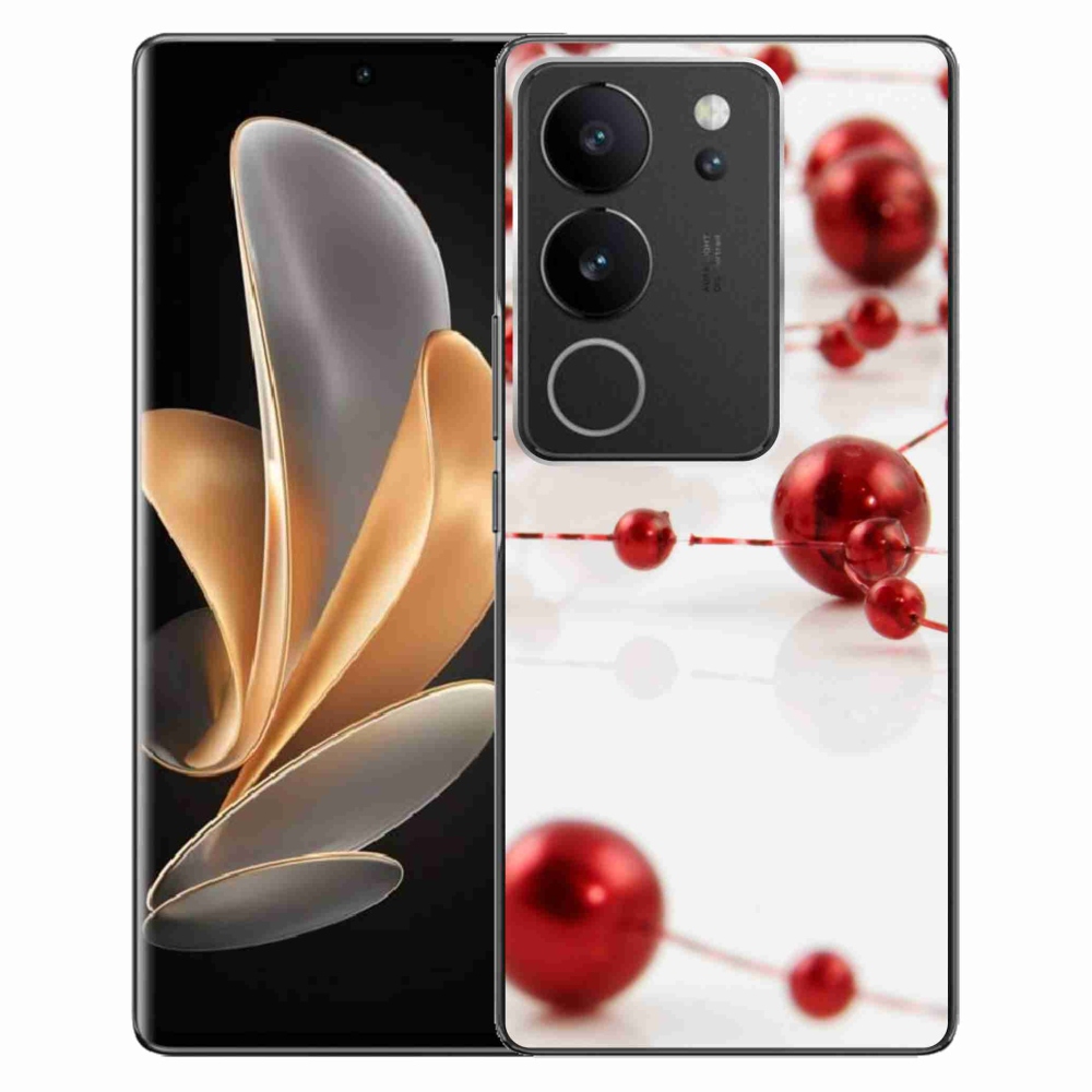 Gél borítás mmCase a Vivo V29 5G-hez - karácsonyi lánc