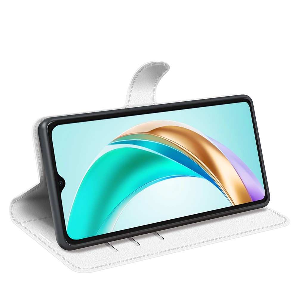 Litchi könyv tok a Honor X6b készülékhez - fehér