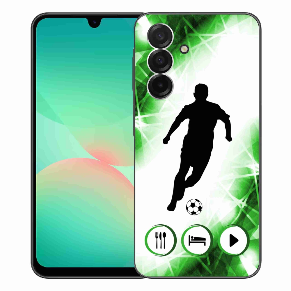 Zselés borítás mmCase Samsung Galaxy A26 5G - focista számára