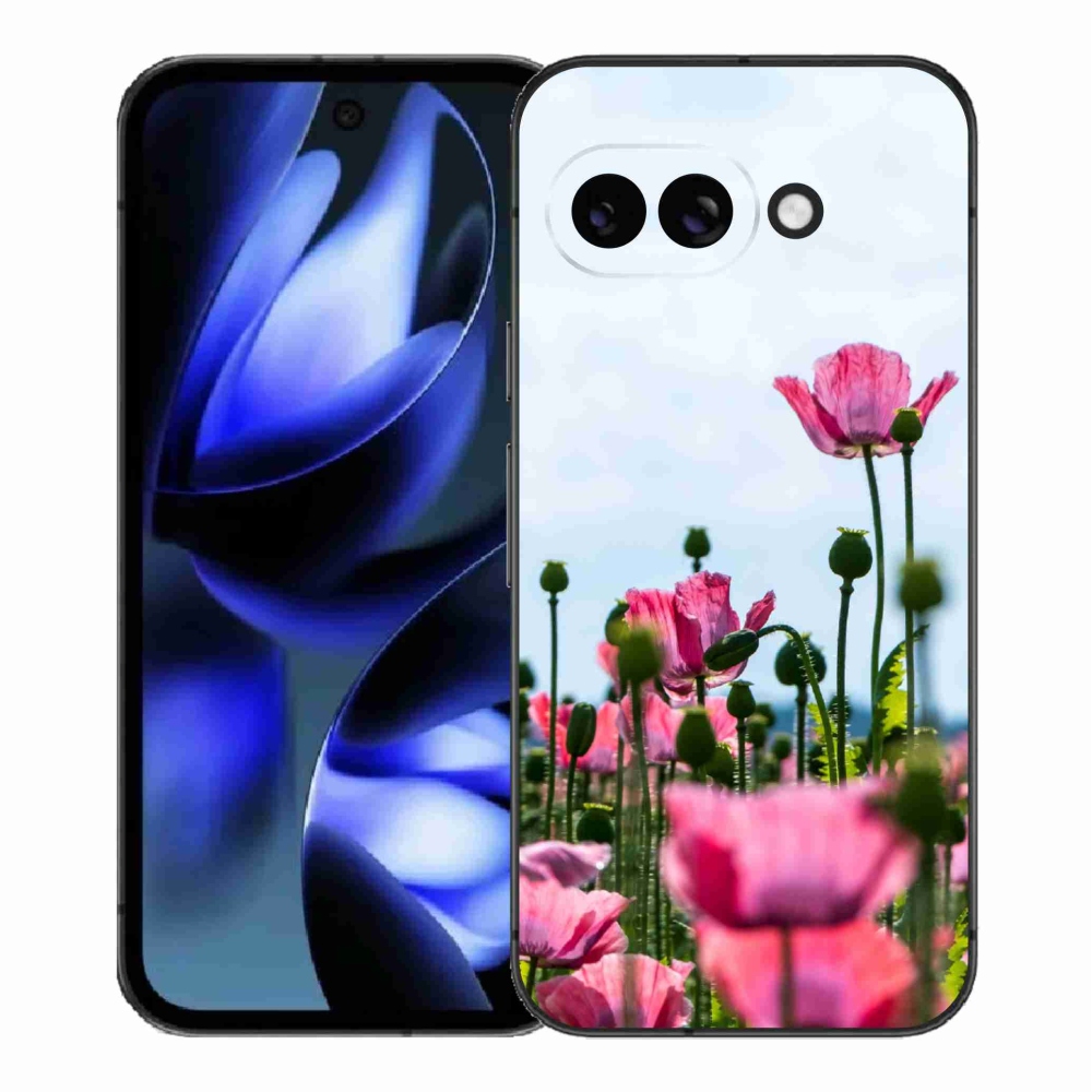 Zselés borítás mmCase a Google Pixel 9a készülékhez - mákos színű