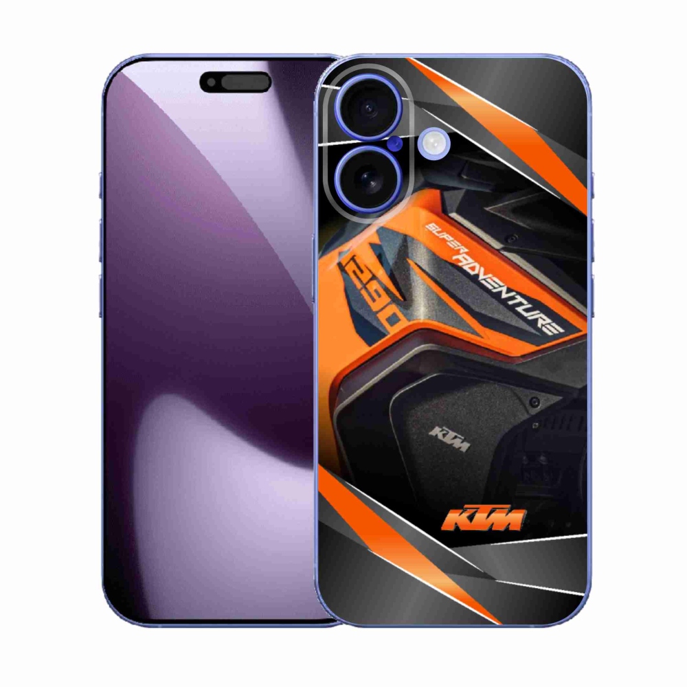Zselés borítás mmCase iPhone 17 készülékhez - motoros ktm