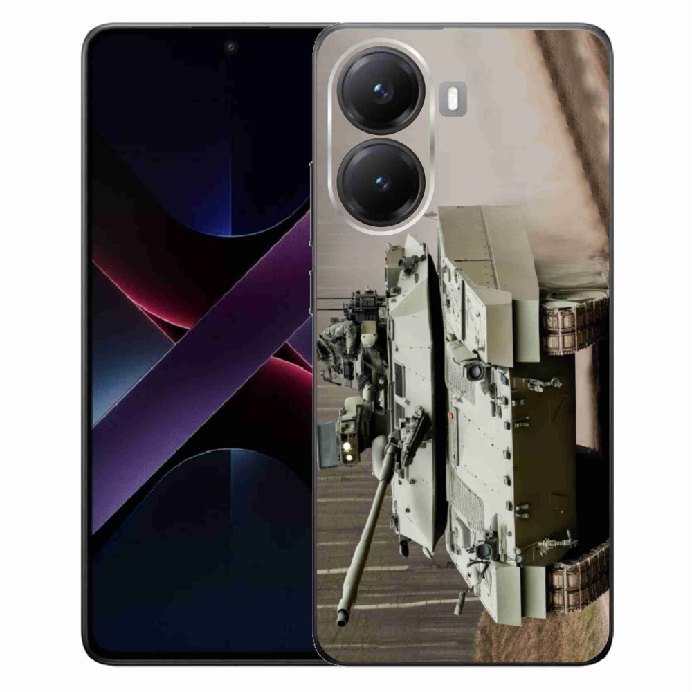 Gél borítás mmCase a Xiaomi Poco X7 Pro 5G számára - tank 2