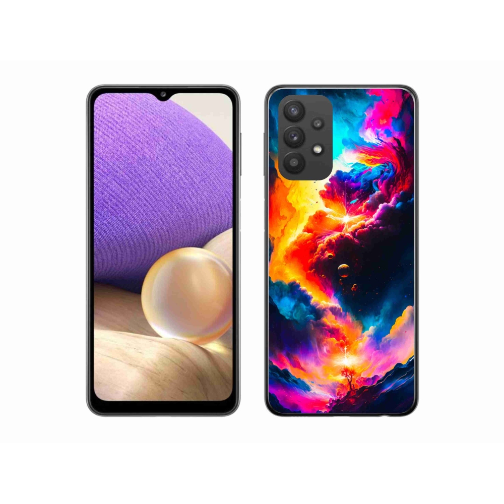 Gél borítás mmCase Samsung Galaxy A32 5G - absztrakt motívumhoz