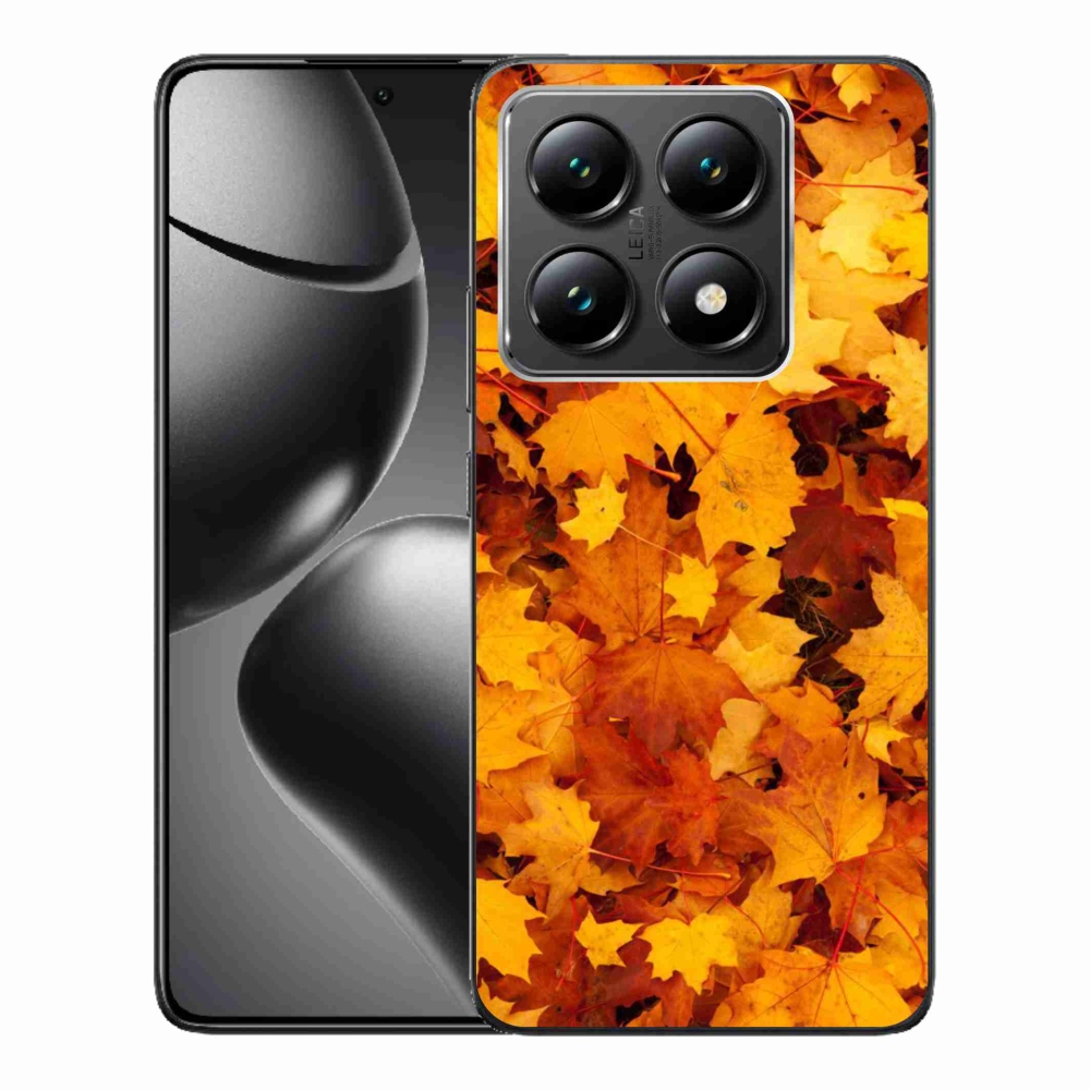 Gél borítás mmCase a Xiaomi 14T-hez - juharlevelek