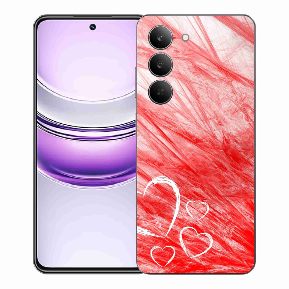 Gél borítás mmCase a Realme 14x 5G készülékhez - szív