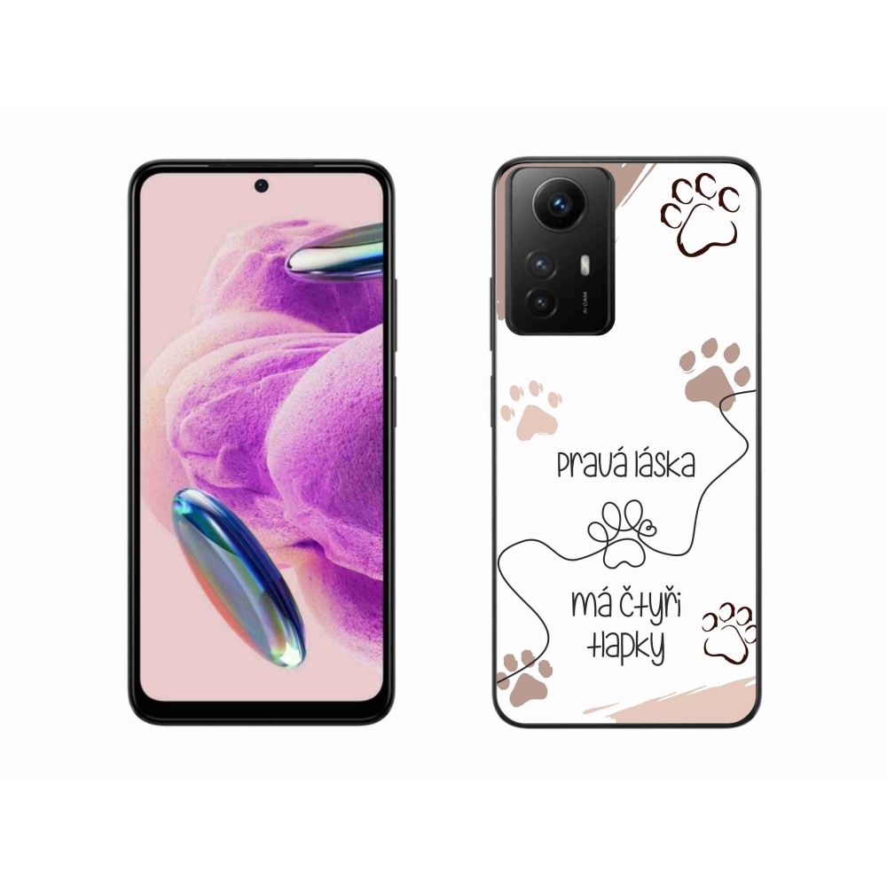 Gél borítás mmCase a Xiaomi Redmi Note 12S-hez - kutya motívum 1 fehér háttér