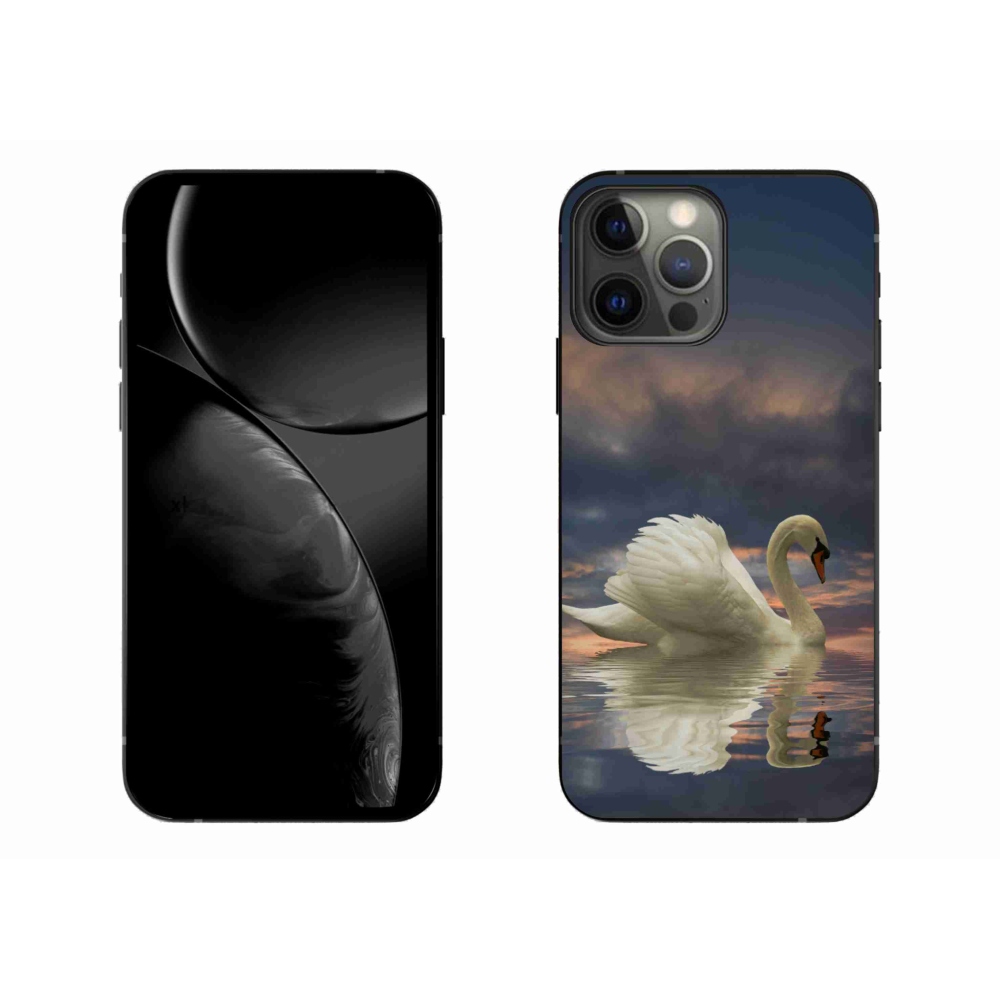 Zselés borítás mmCase iPhone 13 Pro Max készülékhez - hattyú