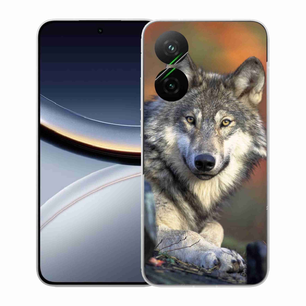 Gél borítás mmCase a Xiaomi Poco F7 5G-hez - farkas