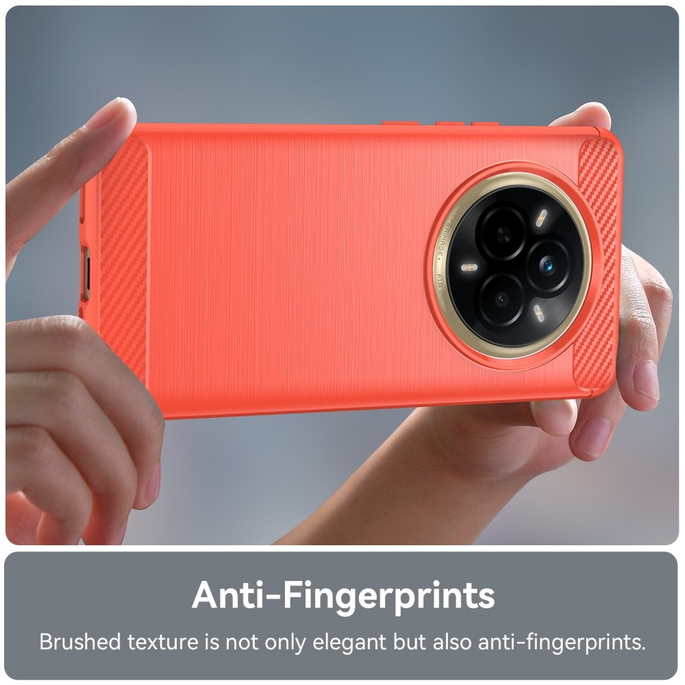 Szénálló zselés tok a Realme 14 Pro 5G készülékhez - piros