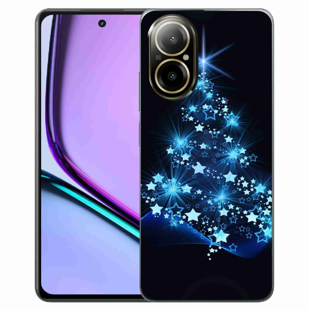 Gél borítás mmCase a Realme C67 készülékhez - karácsonyfa