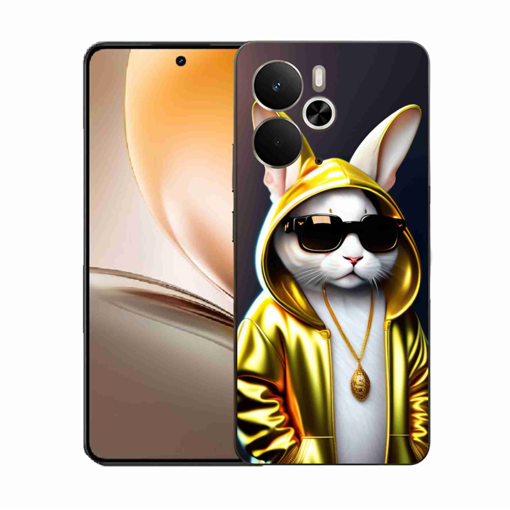 Gél borítás mmCase a Realme 14 5G/14T 5G számára - cat boss