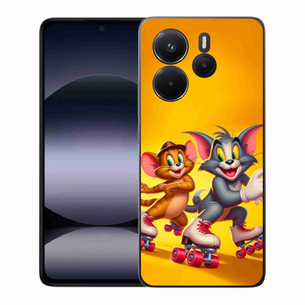 Gél borítás mmCase a Xiaomi Redmi Note 14-hez - tom and jerry