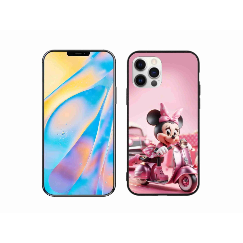 Zselés borítás mmCase iPhone 12 Pro készülékhez - minnie 1
