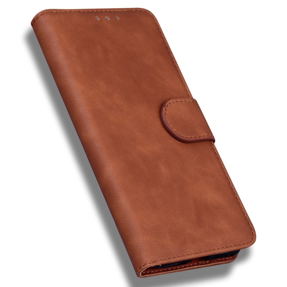 Tárcás könyvtáska Realme Narzo 50 készülékhez - barna