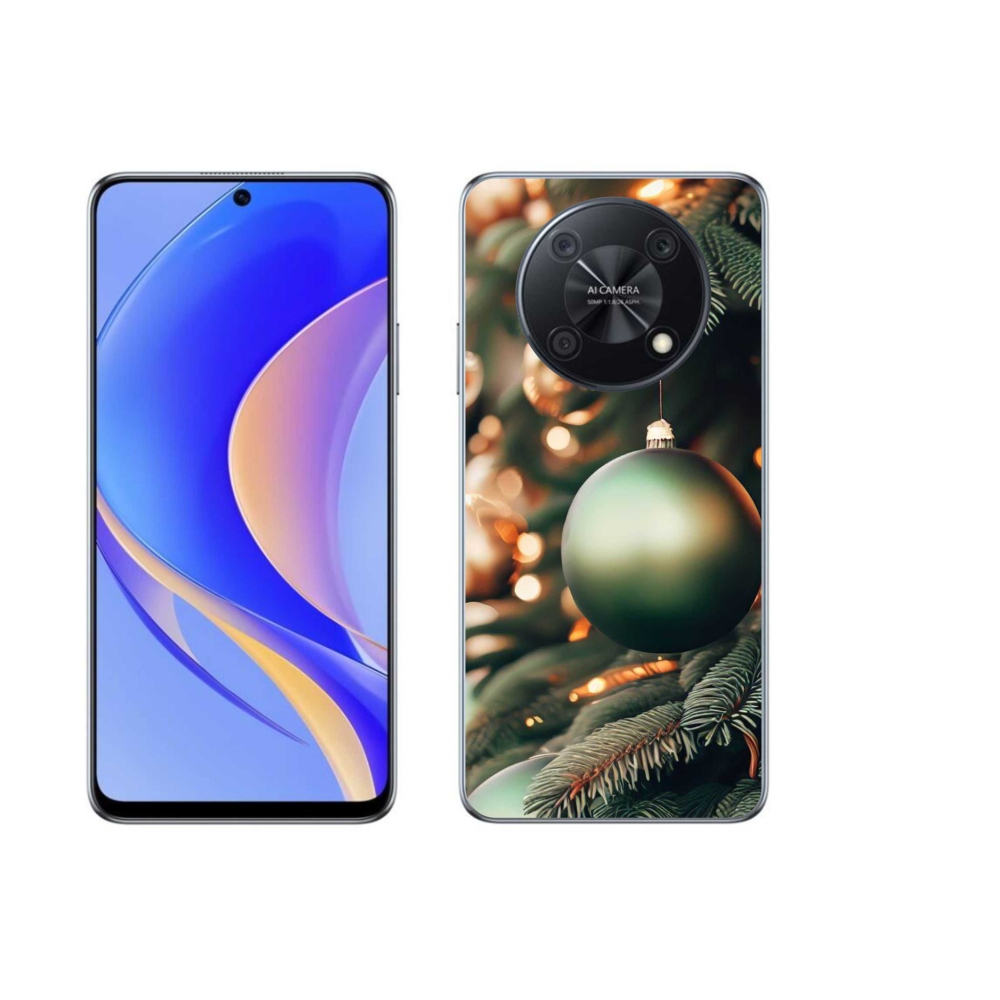 Gél borító mmCase a Huawei Nova Y90-hez - karácsonyi dekorációk 1