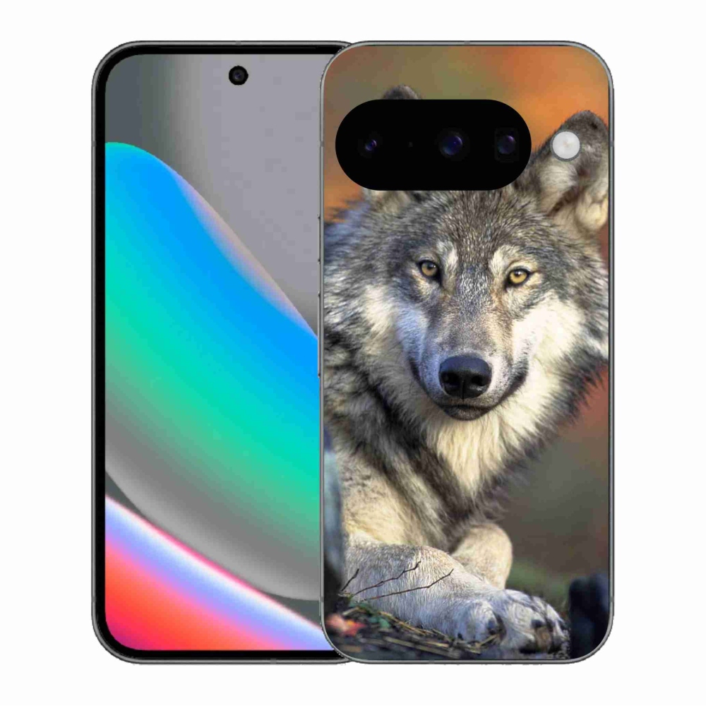 Gél borítás mmCase a Google Pixel 10 számára - farkas