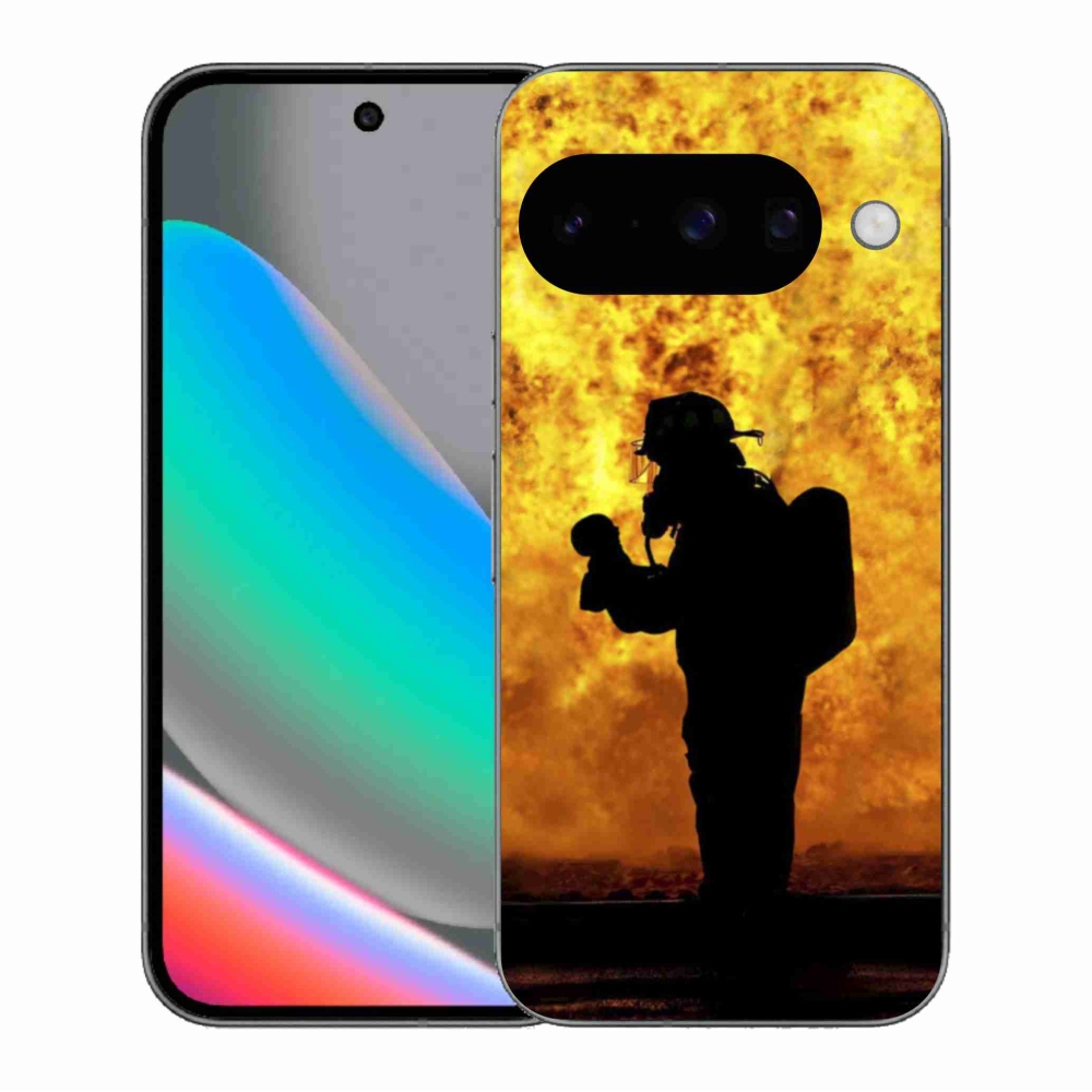 Gél borítás mmCase a Google Pixel 10 számára - tűzoltó