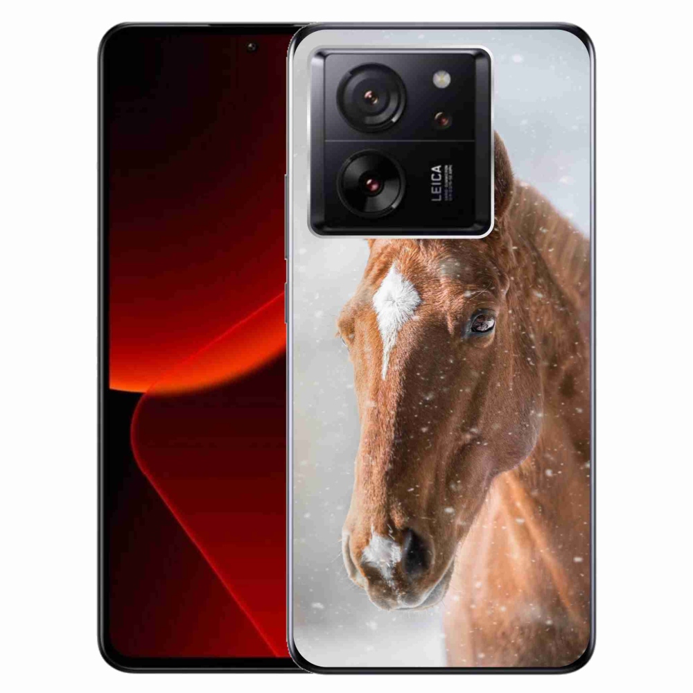 Zselés borítás mmCase a Xiaomi 13T/13T Pro - barna ló 2