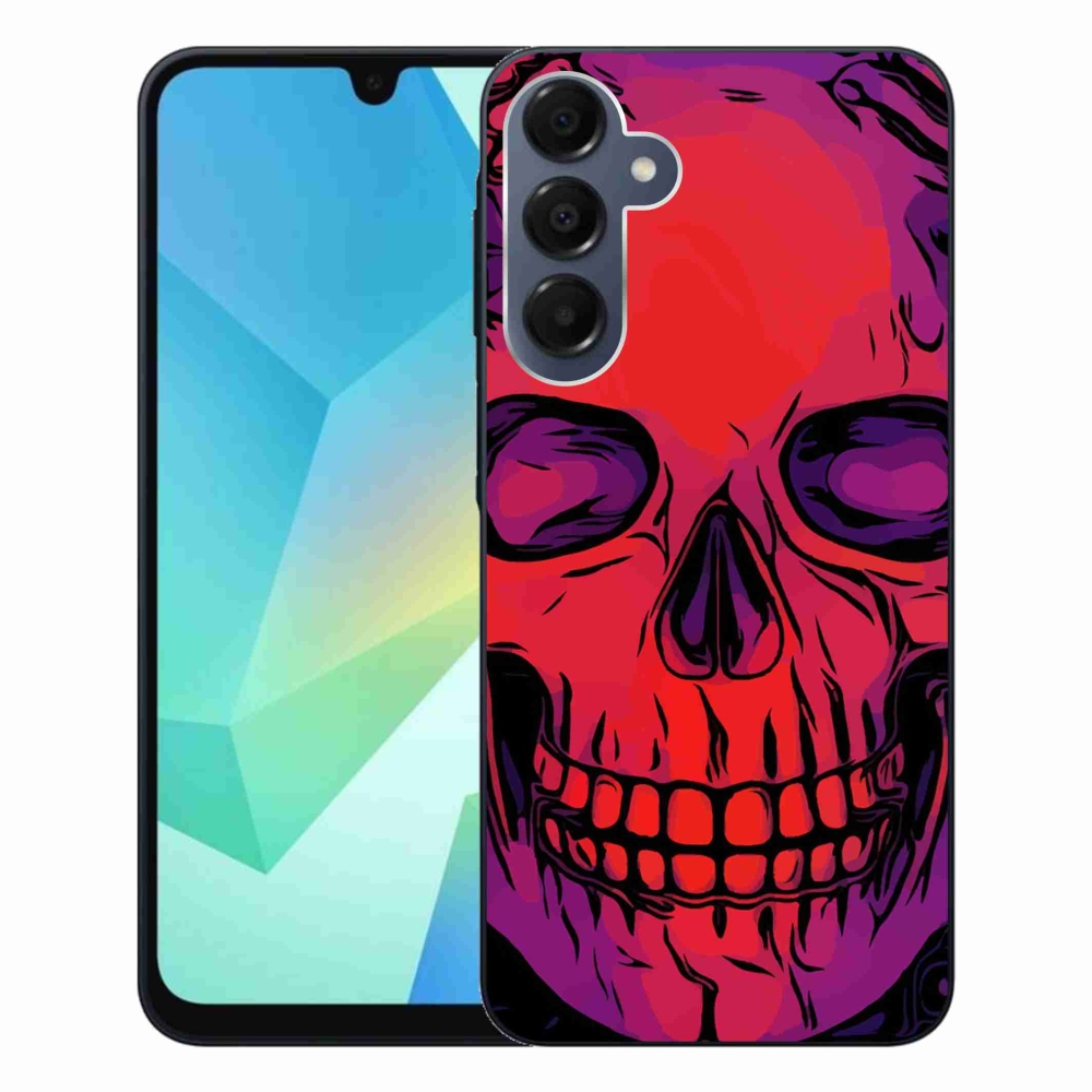 Gél tok mmCase a Samsung Galaxy A16 4G/5G készülékhez - koponya