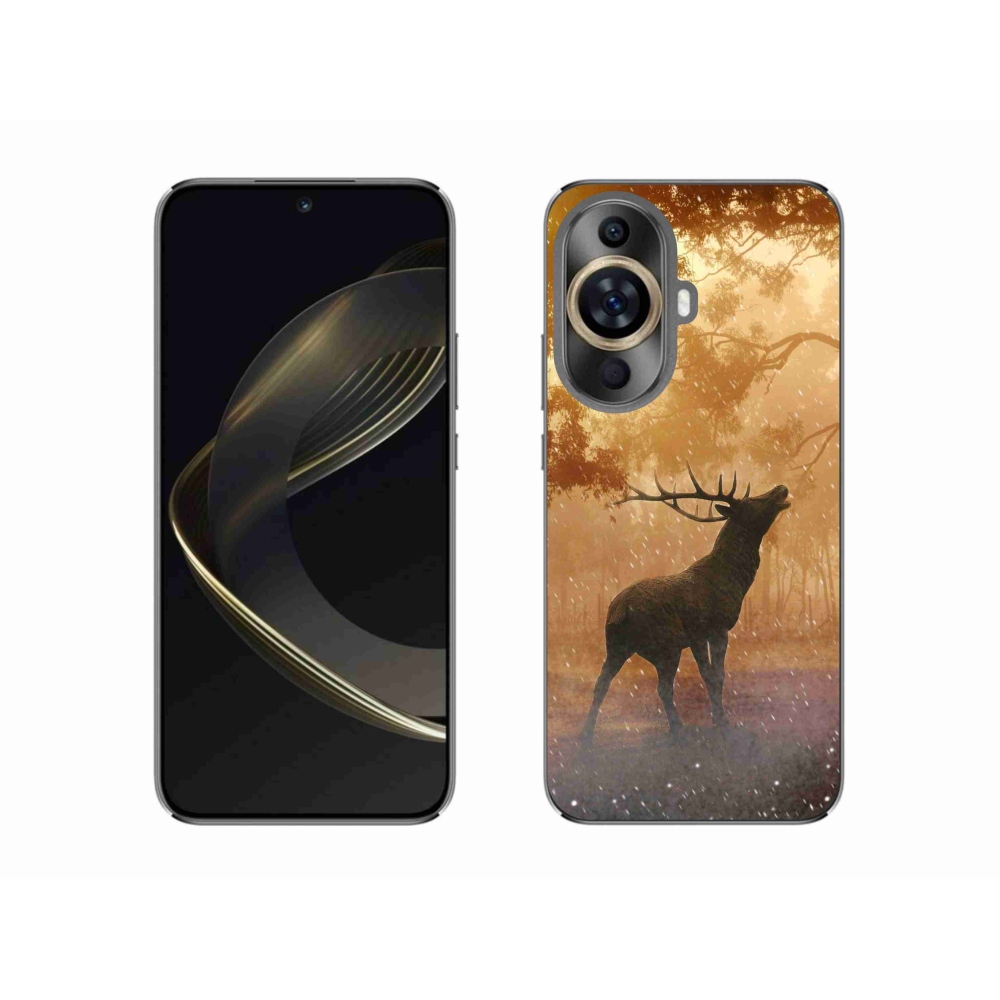 Zselés borítás mmCase a Huawei Nova 11-hez - szarvas a szarvasbőgésben