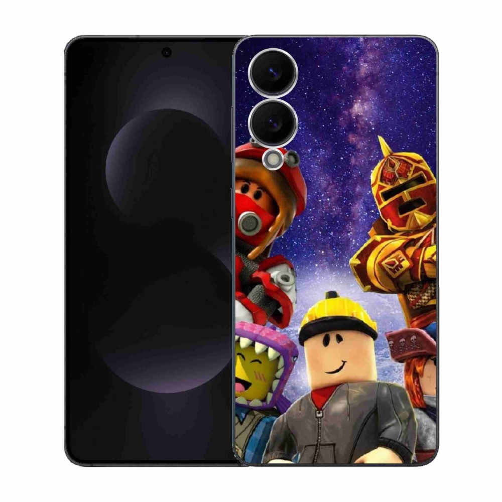 Gél védőhuzat mmCase Samsung Galaxy S25 Edge készülékhez - roblox 3