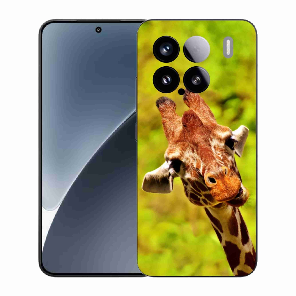 Gél borítás mmCase a Xiaomi 15-öshöz - zsiráf