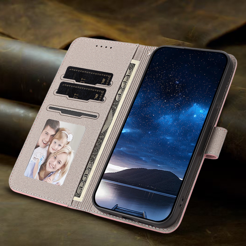 Snap book tok Samsung Galaxy A07 4G készülékhez - rózsaszín