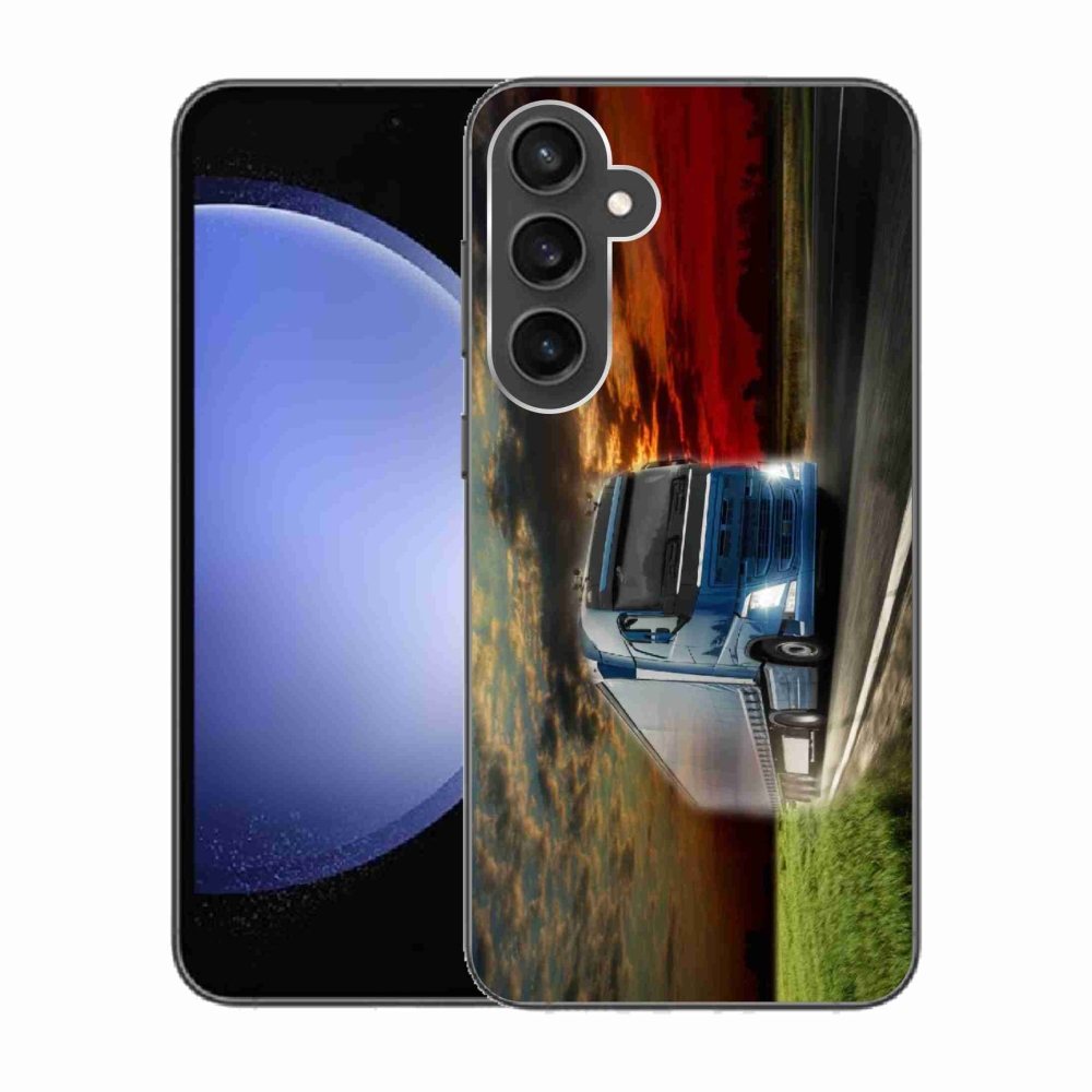 Gél borítás mmCase Samsung Galaxy S23 FE - teherautó 4