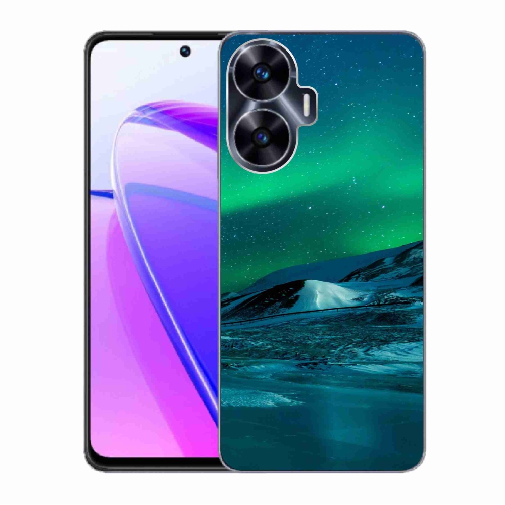 Gél borítás mmCase a Realme C55 készülékhez - sarki fény