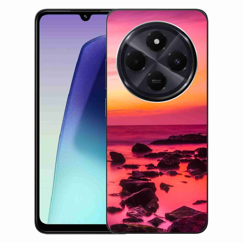 Gél borítás mmCase a Xiaomi Redmi 14C/Poco C75-hez - tenger és ragyogás