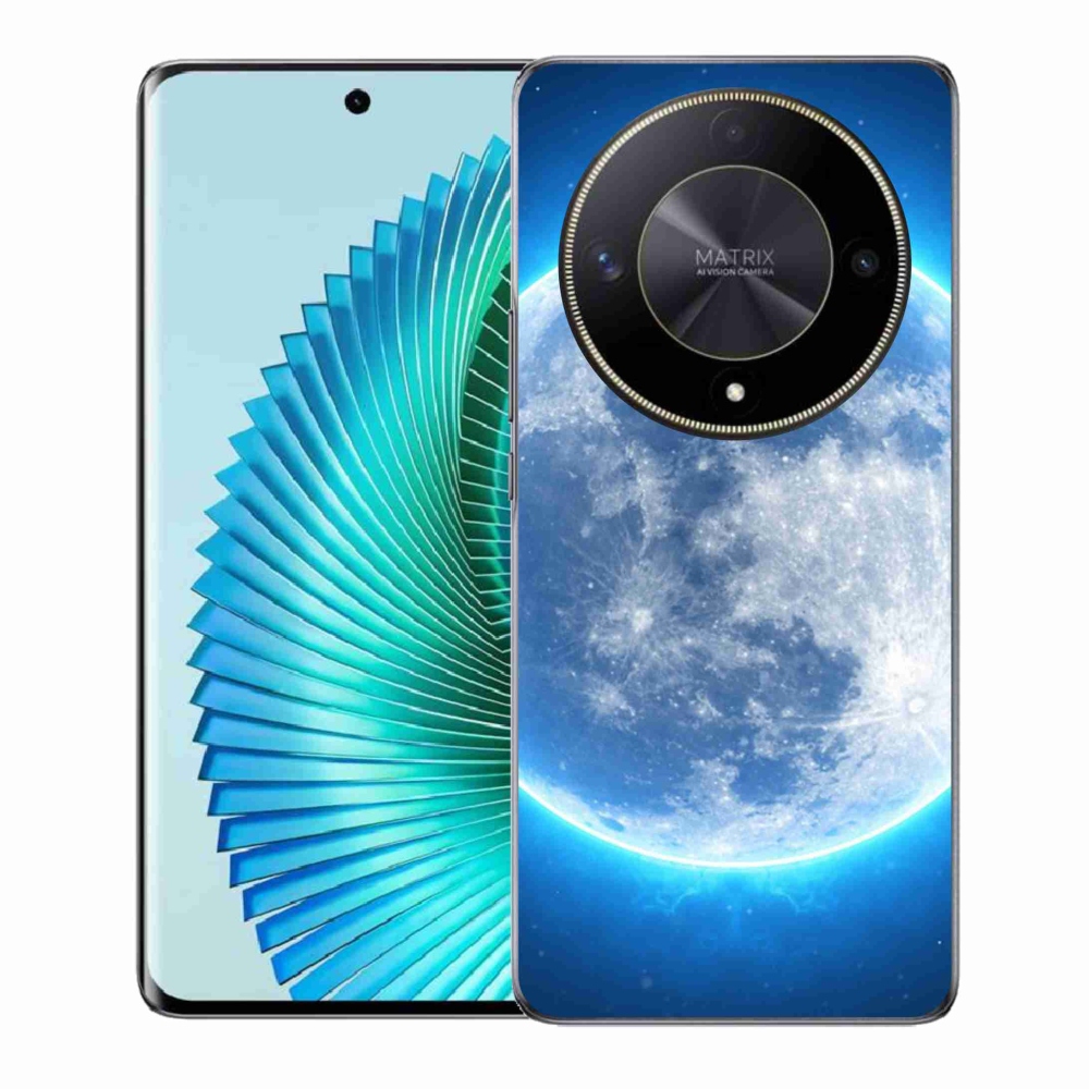 Gél tok mmCase a Honor Magic 6 Lite 5G számára - földgömb alakú