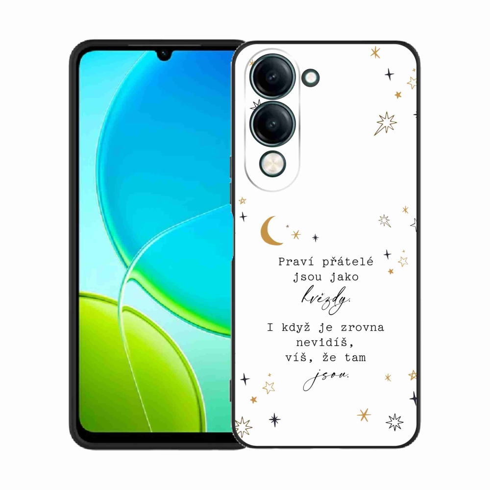 Gel Cover mmCase a Vivo Y29s 5G-n - Idézet 6 fehér háttér