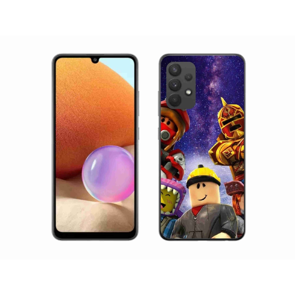 Gél védőburkolat mmCase Samsung Galaxy A32 4G - roblox 3