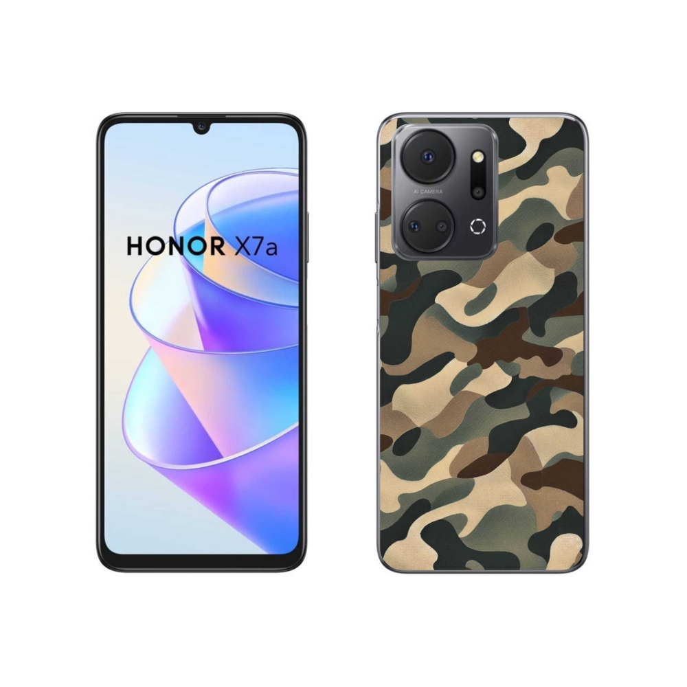 Zselés borítás mmCase a Honor X7a készülékhez - terepszínű minta 11