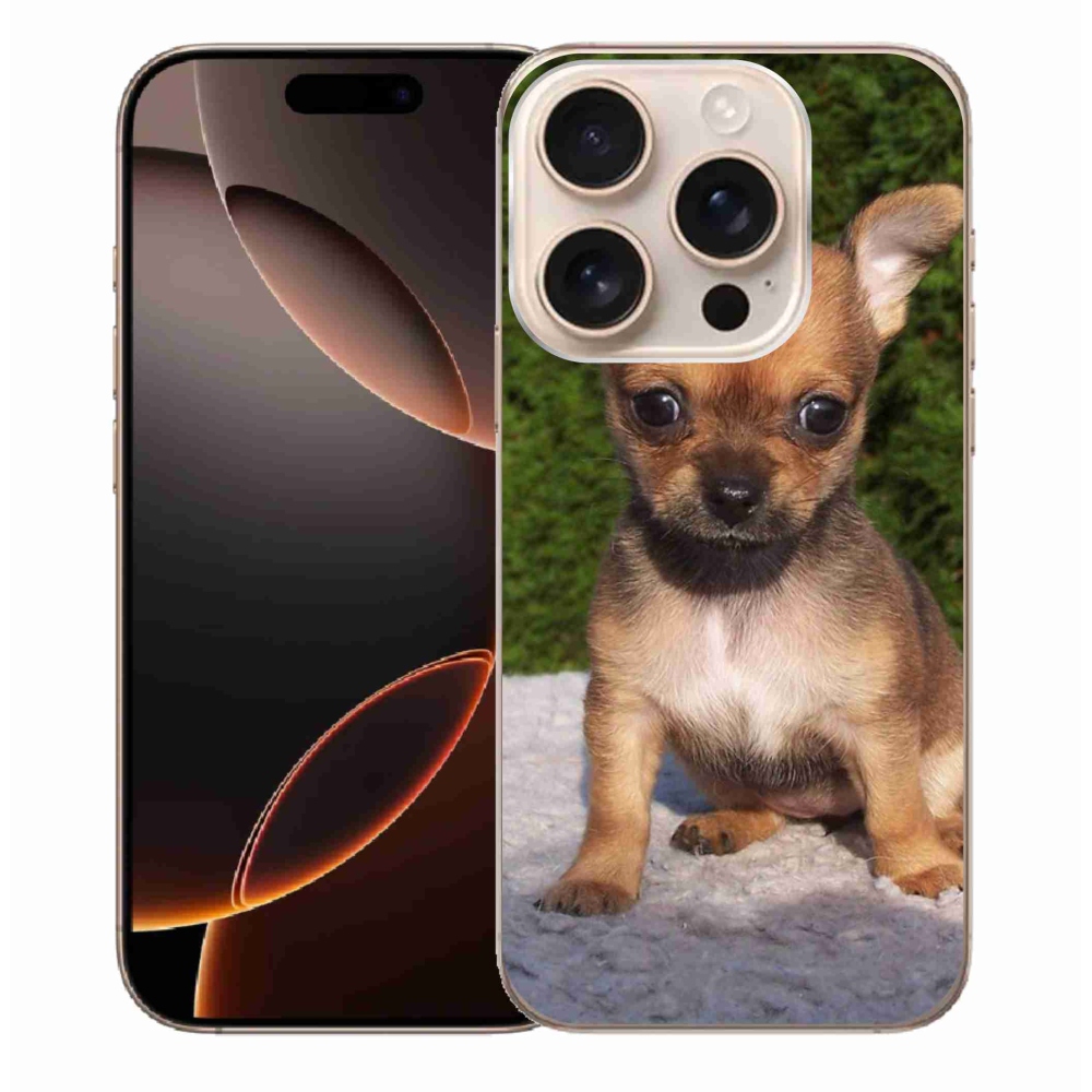 Gél tok mmCase iPhone 16 Pro Max készülékhez - chihuahua 3