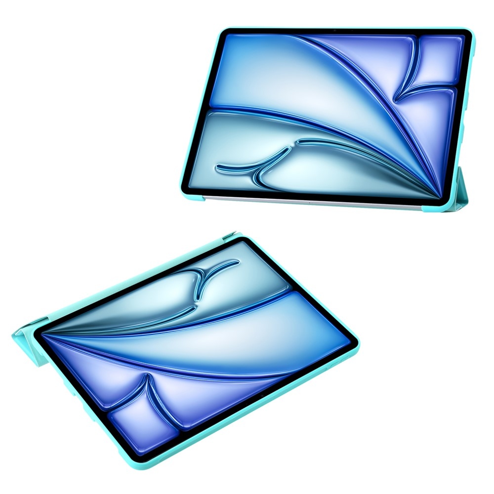 Origamis intelligens pozícionáló tok iPad Air 13 (2024)/(2025) - világoskék